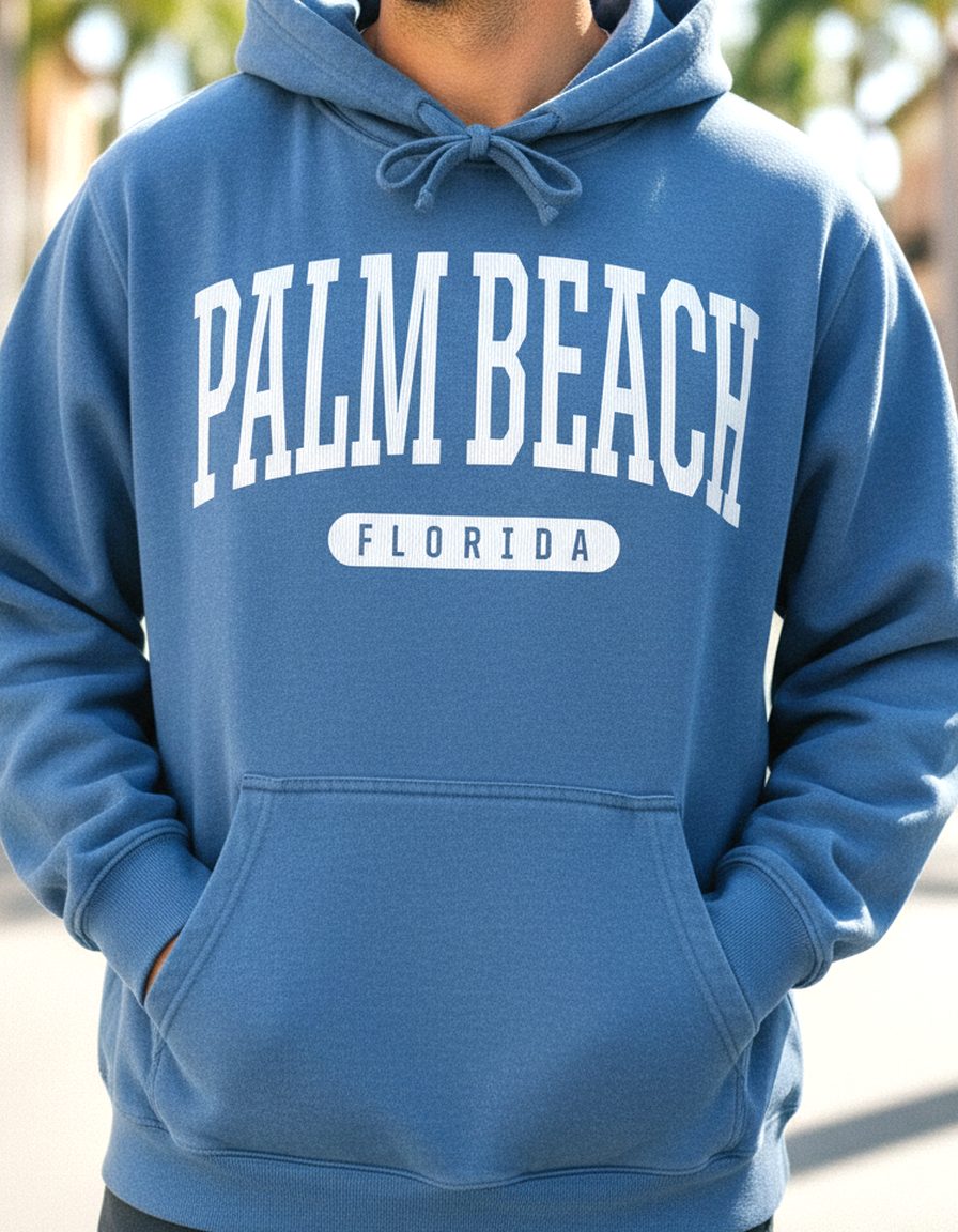Palm Beach Hoodie Lifestyle Male