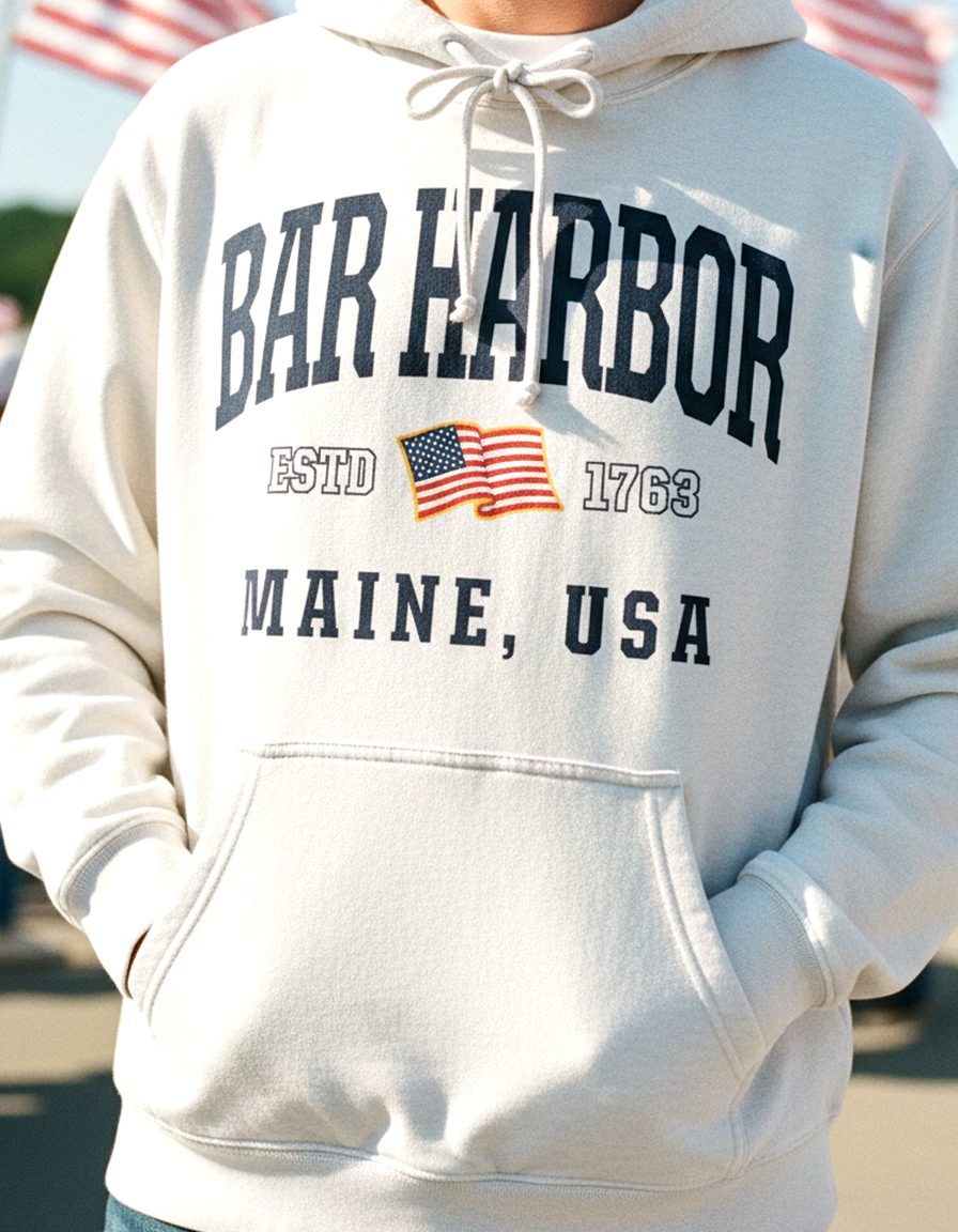 Bar Harbor Hoodie Lifestyle Male