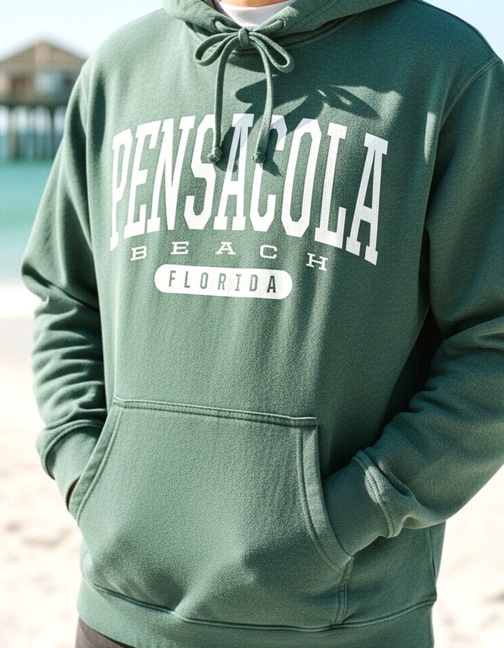 Pensacola Beach Hoodie Lifestyle Male