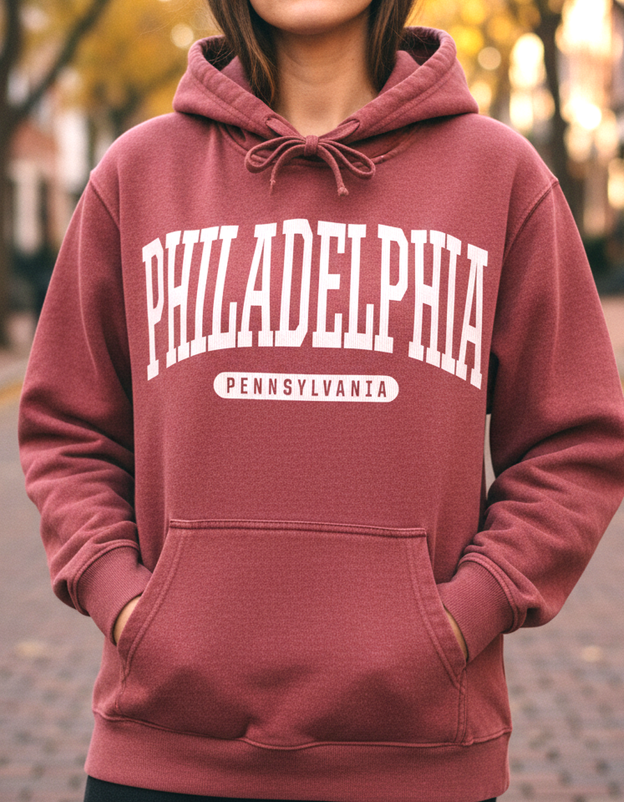 Philadelphia Hoodie Lifestyle