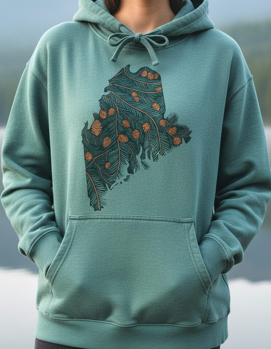 Maine Hoodie Lifestyle Female