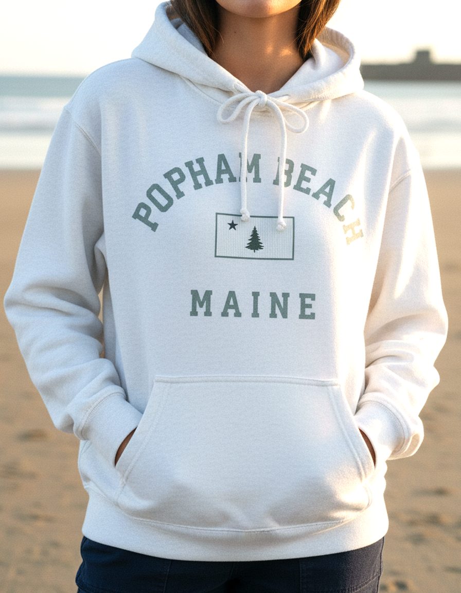 Popham Beach Hoodie Lifestyle Female