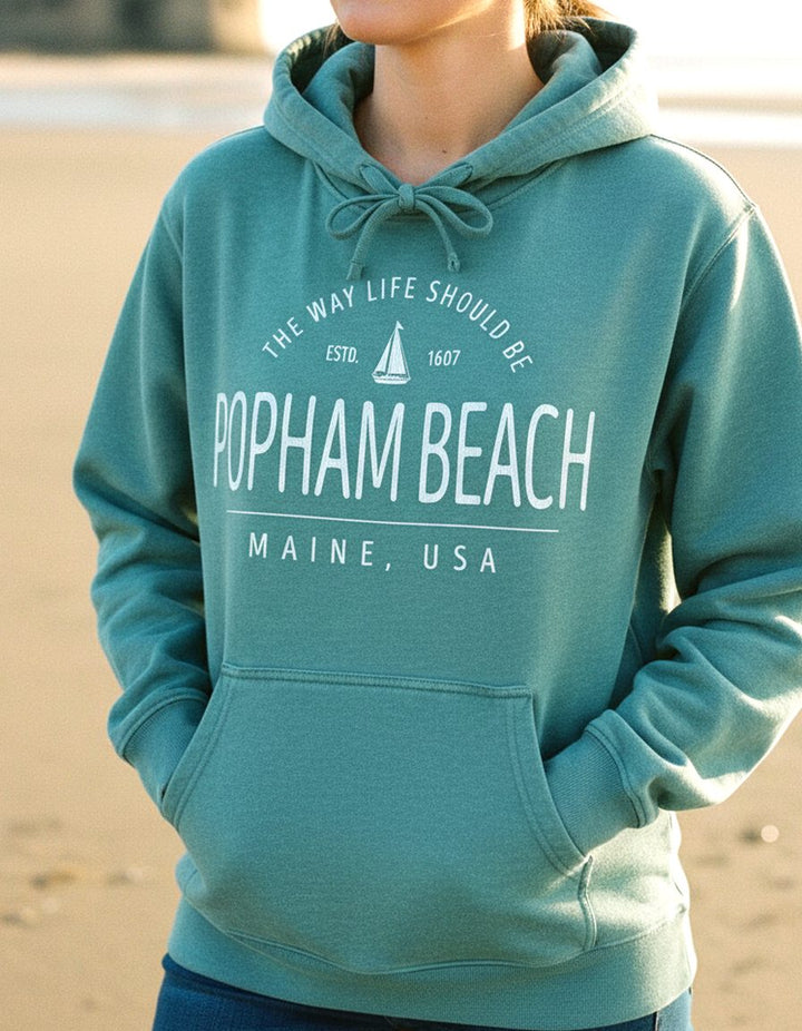 Popham Beach Hoodie Lifestyle Female