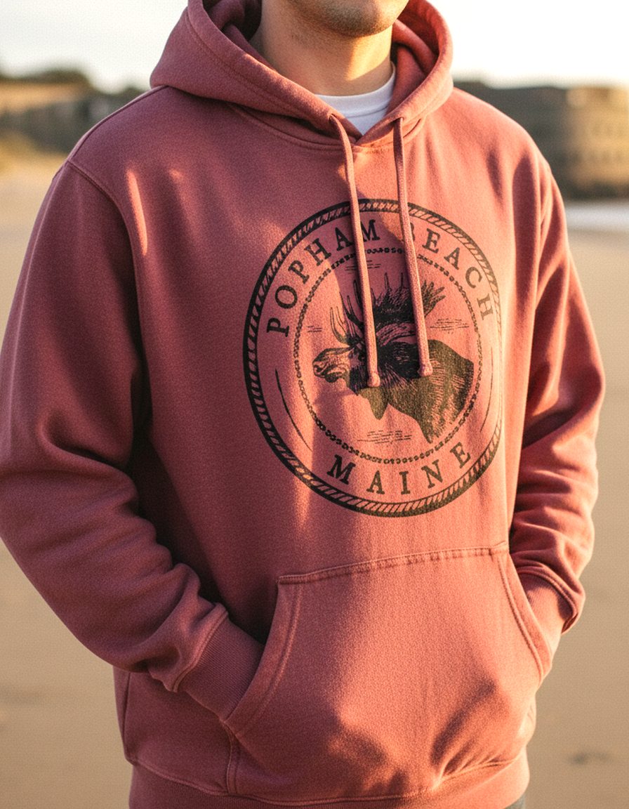 Popham Beach Hoodie Lifestyle Male