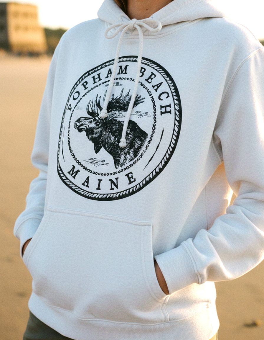 Popham Beach Hoodie Lifestyle Female