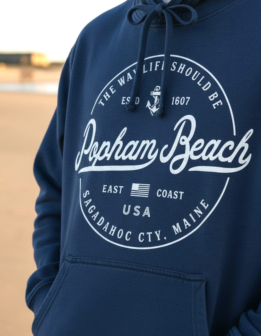 Popham Beach Hoodie Lifestyle Male
