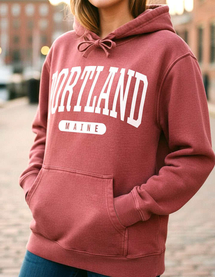 Portland Hoodie Lifestyle Female