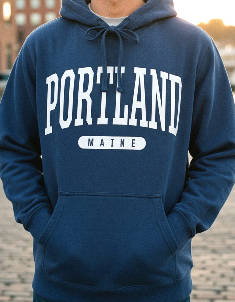 Portland Hoodie Lifestyle Male