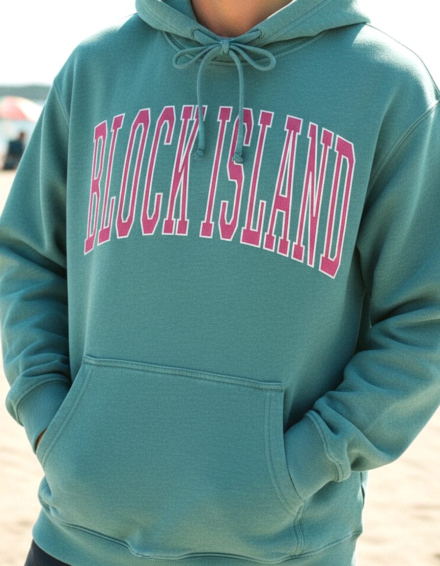 Block Island Hoodie Lifestyle Male
