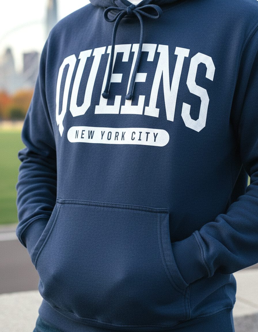 Queens Hoodie Lifestyle Male