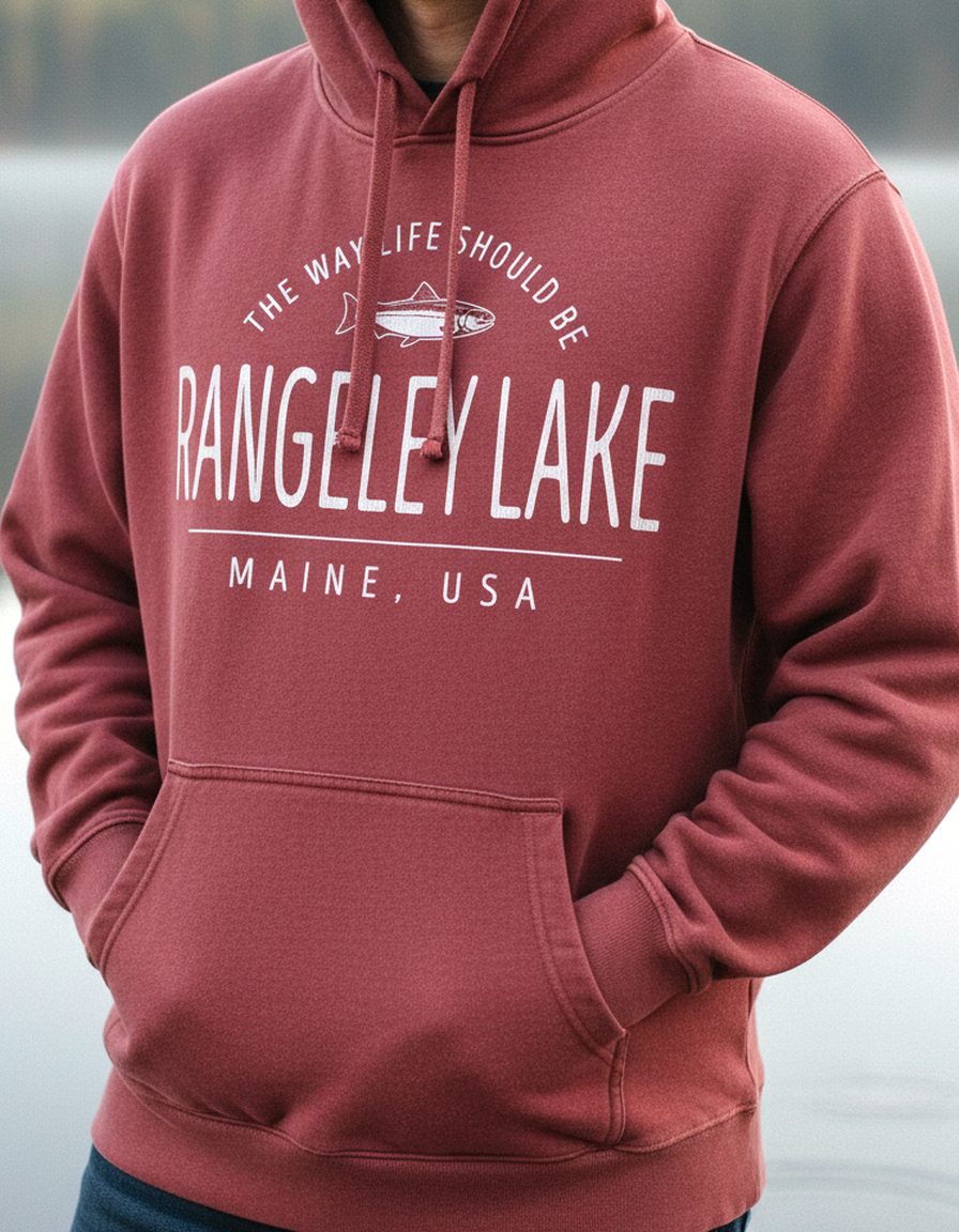 Rangeley Lake Hoodie Lifestyle Male