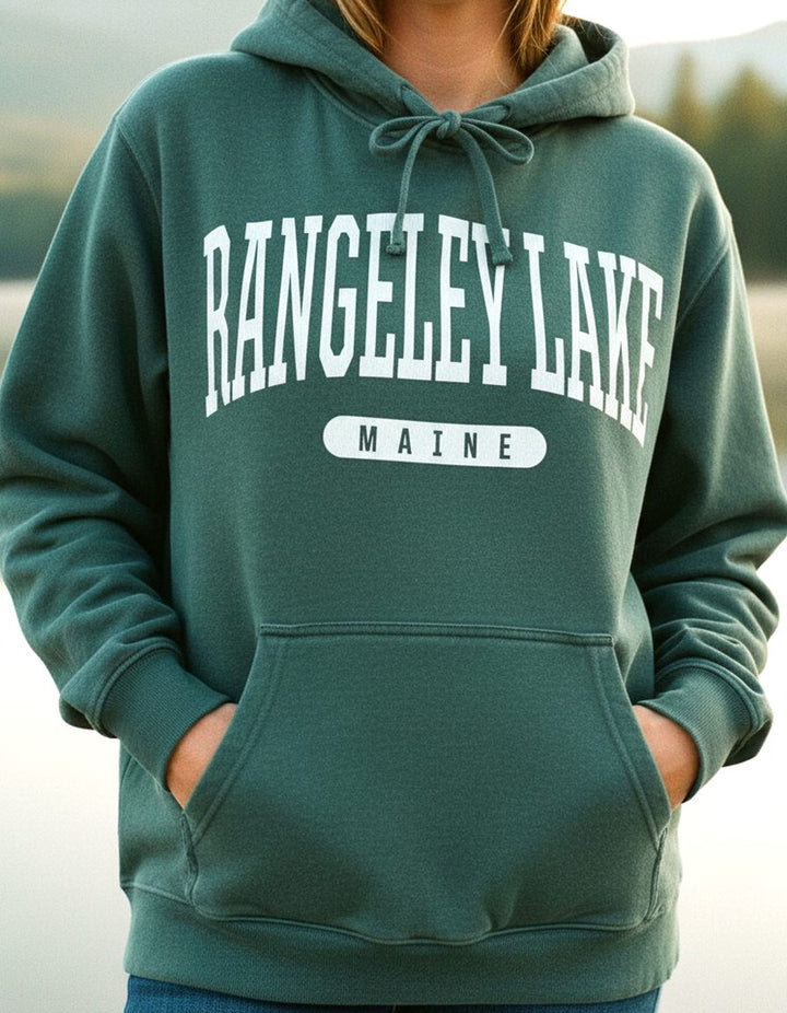 Rangeley Lake Hoodie Lifestyle Female