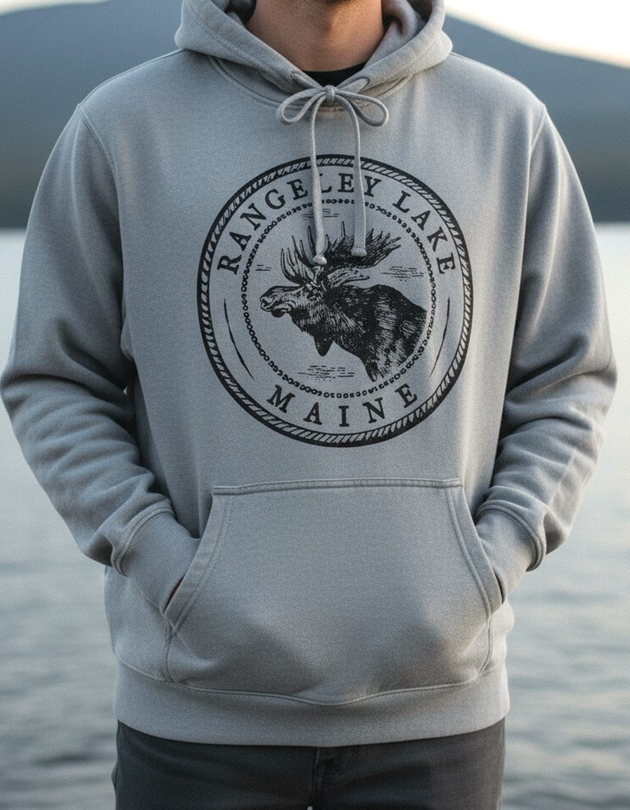 Rangeley Lake Hoodie Lifestyle Male