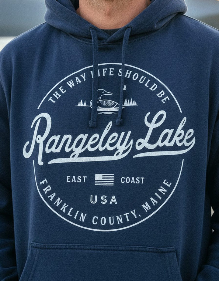Rangeley Lake Hoodie Lifestyle Male