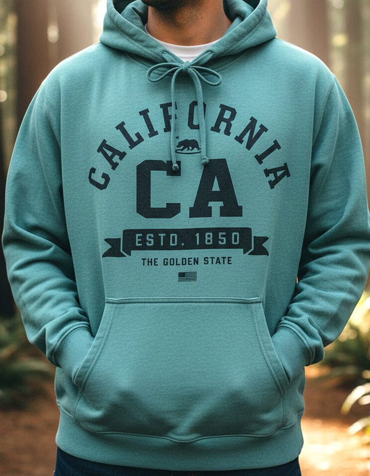 California Hoodie Lifestyle Male