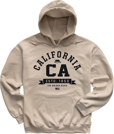 Sand Beige Republic of California Hoodie