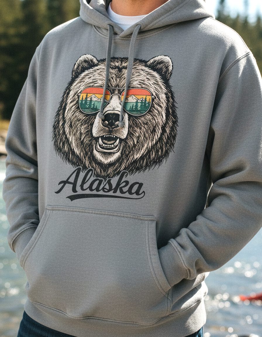 Alaska Hoodie Lifestyle Male