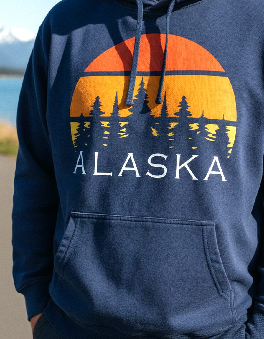 Alaska Hoodie Lifestyle Male