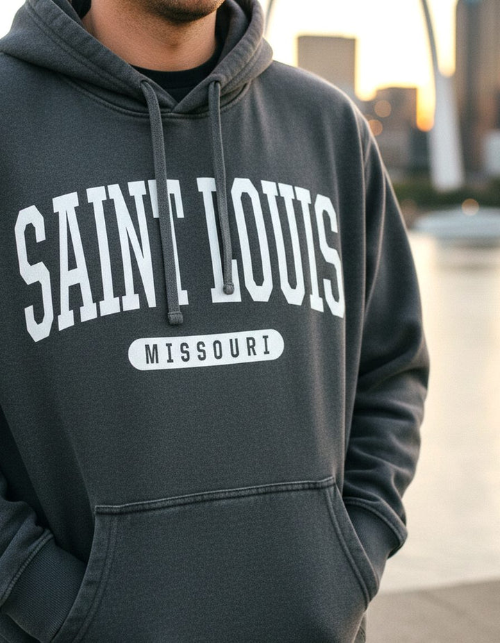 Saint Louis Hoodie Lifestyle Male