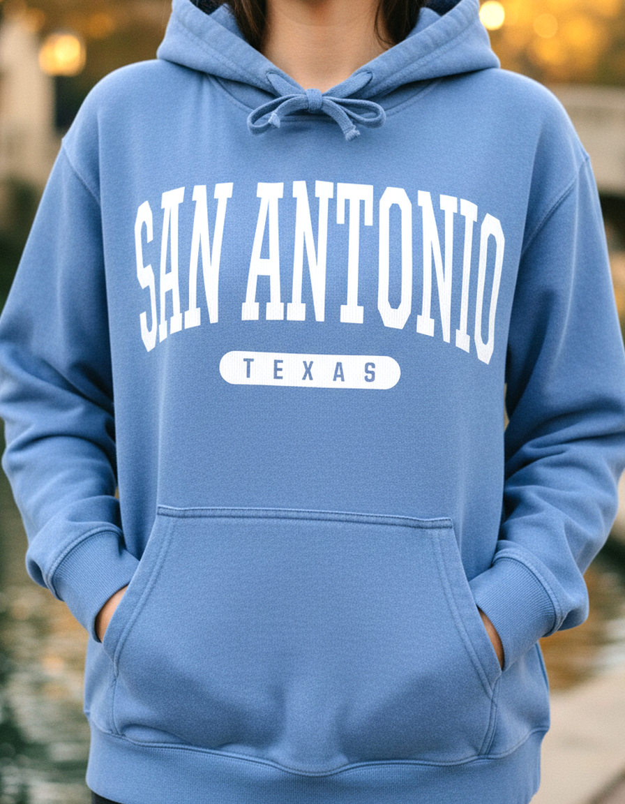 San Antonio Hoodie Lifestyle