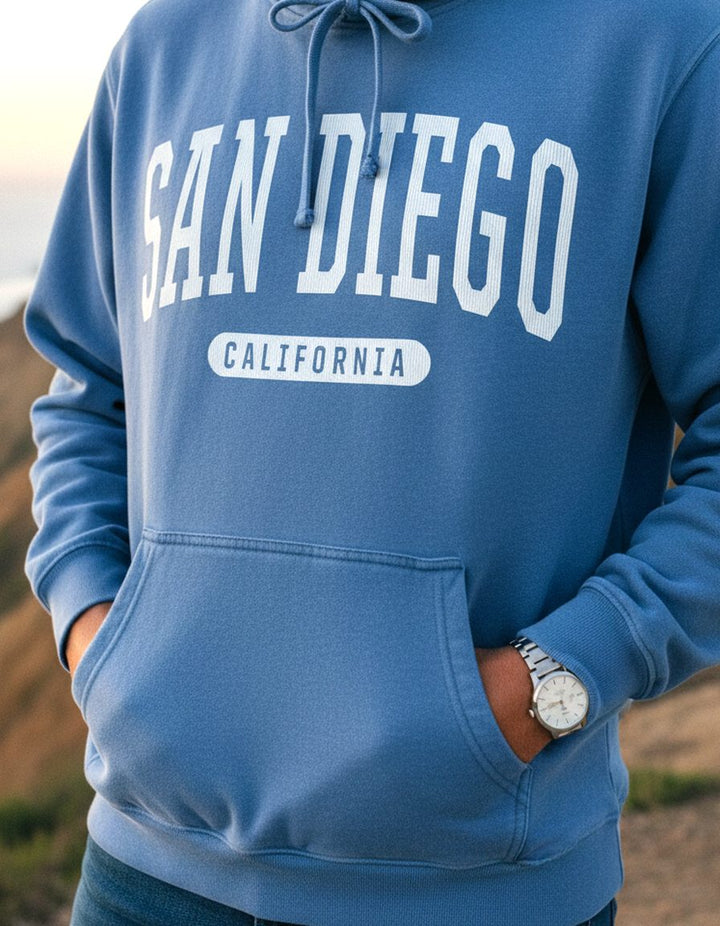San Diego Hoodie Lifestyle Male