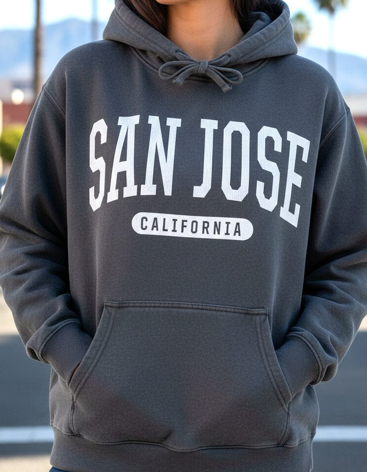 San Jose Hoodie Lifestyle Female