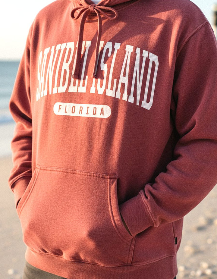 Sanibel Island Hoodie Lifestyle Male