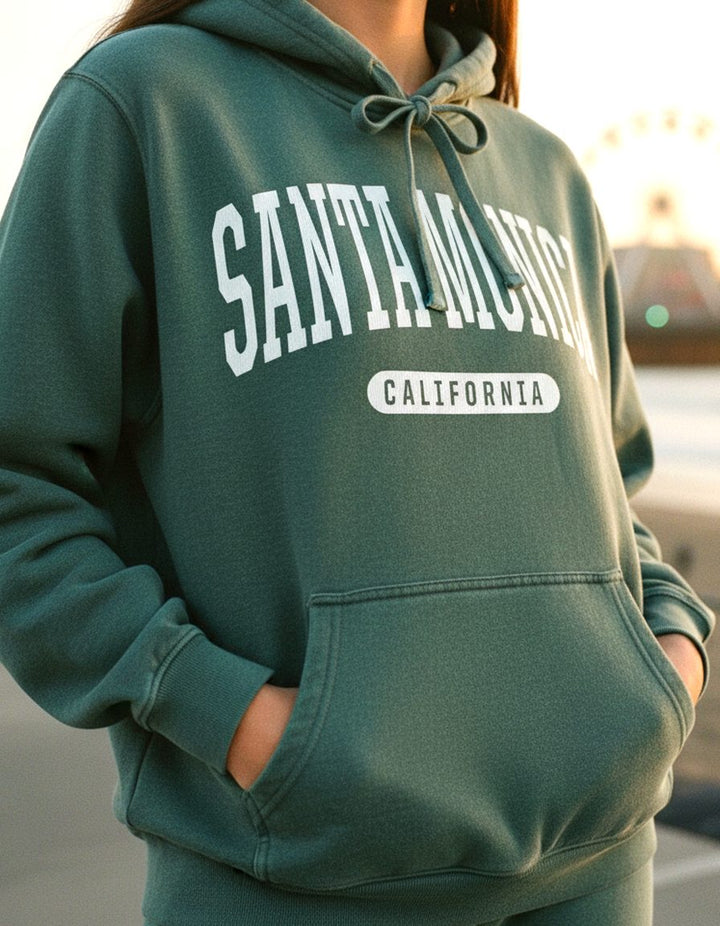 Santa Monica Hoodie Lifestyle Female