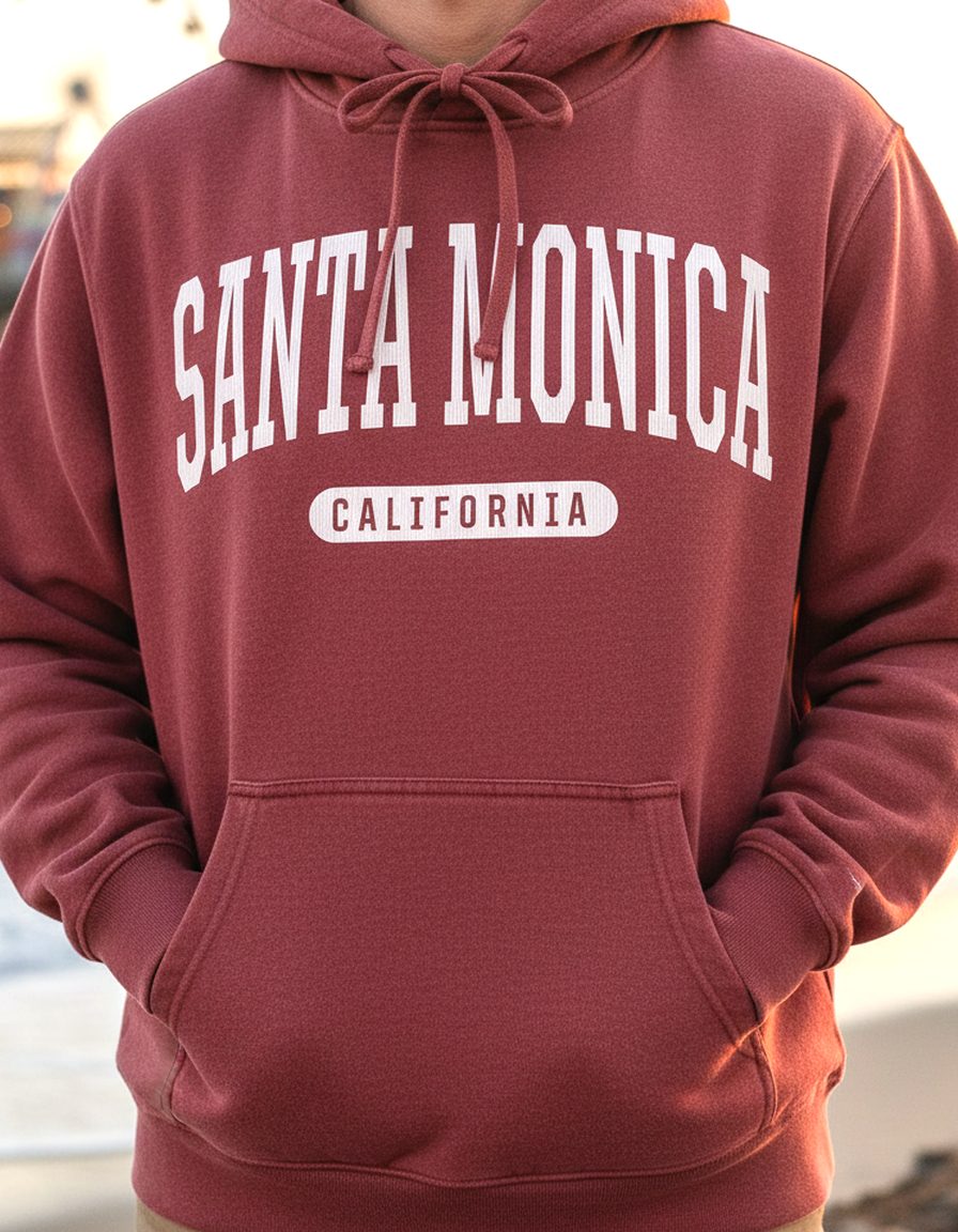 Santa Monica Hoodie Lifestyle Male