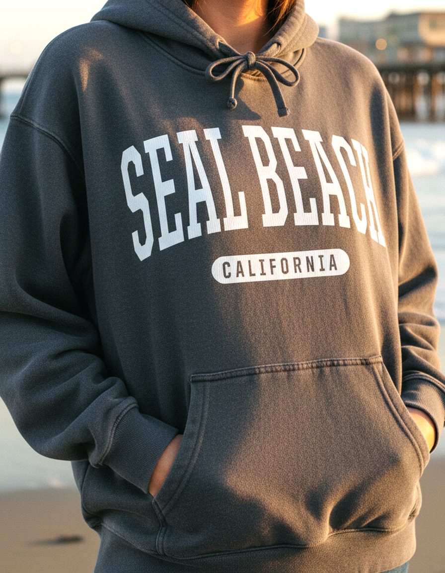 Seal Beach Hoodie Lifestyle Female