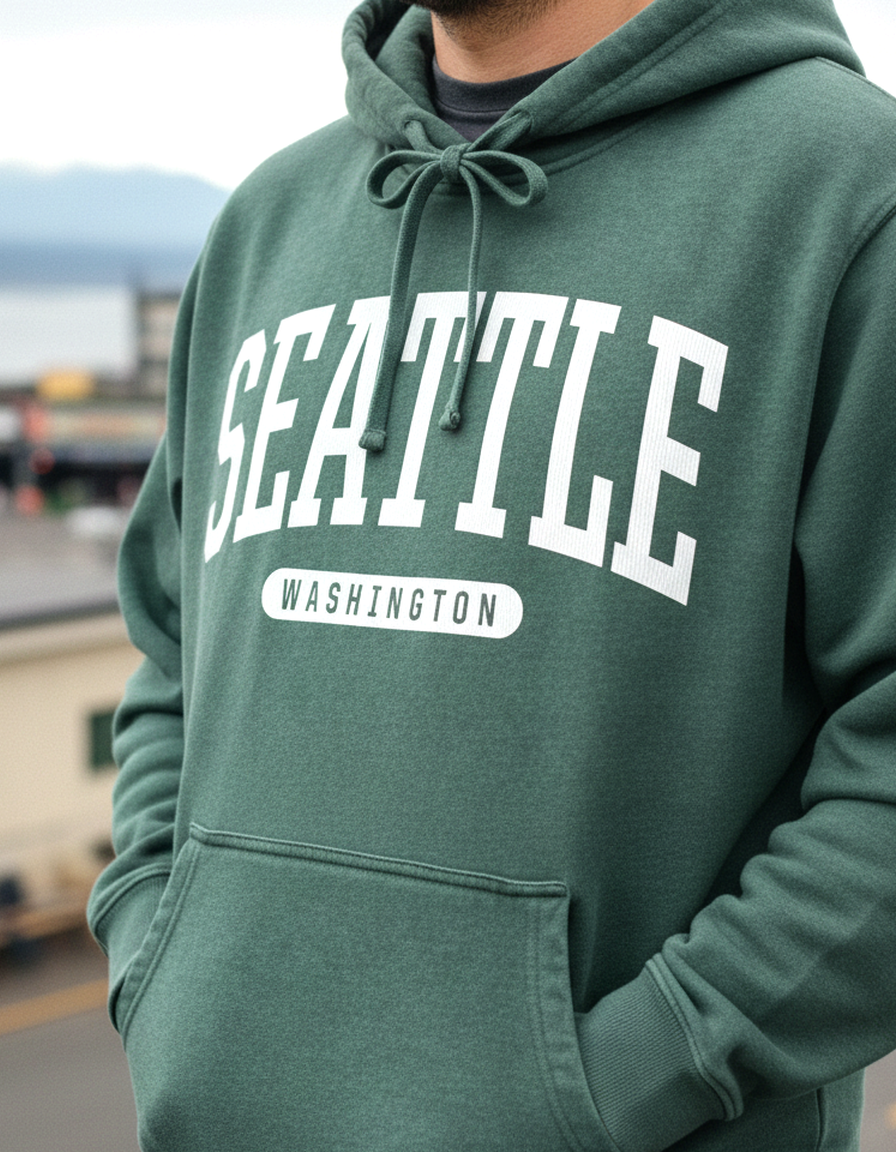 Seattle Hoodie Lifestyle