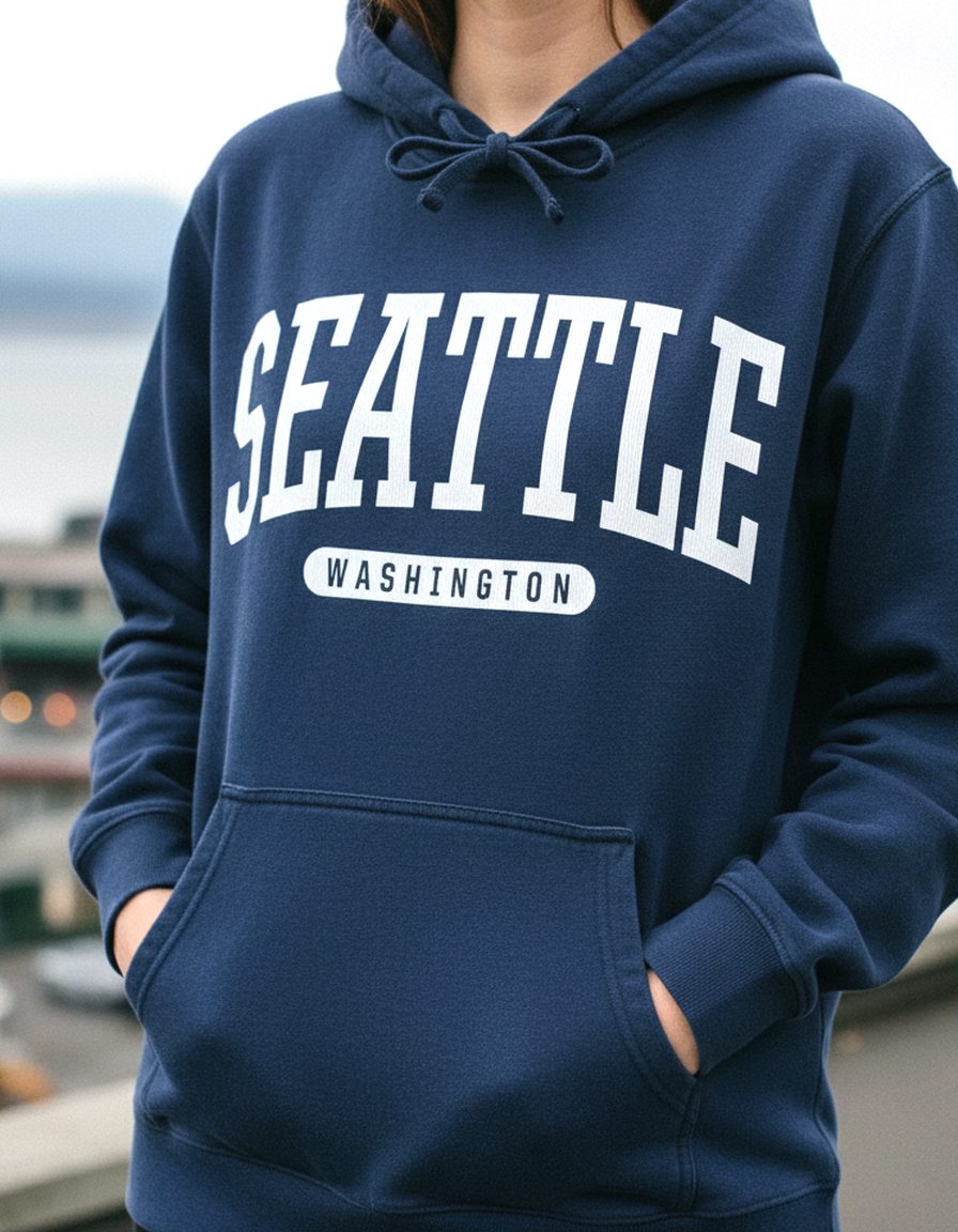 Seattle Hoodie Lifestyle Female