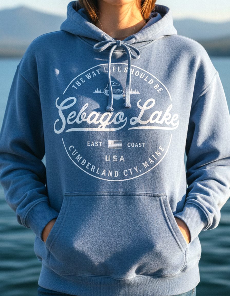Sebago Lake Hoodie Lifestyle Female