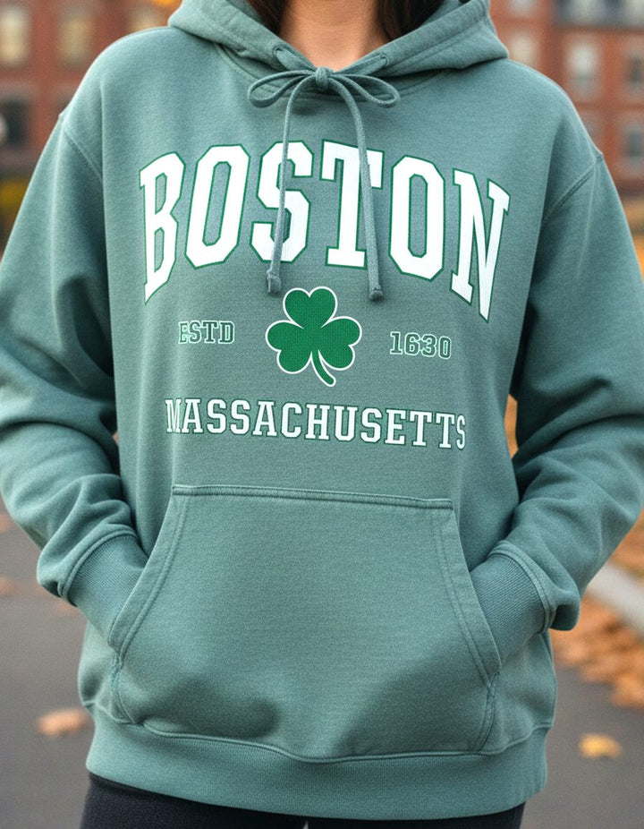 Boston Hoodie Lifestyle Female