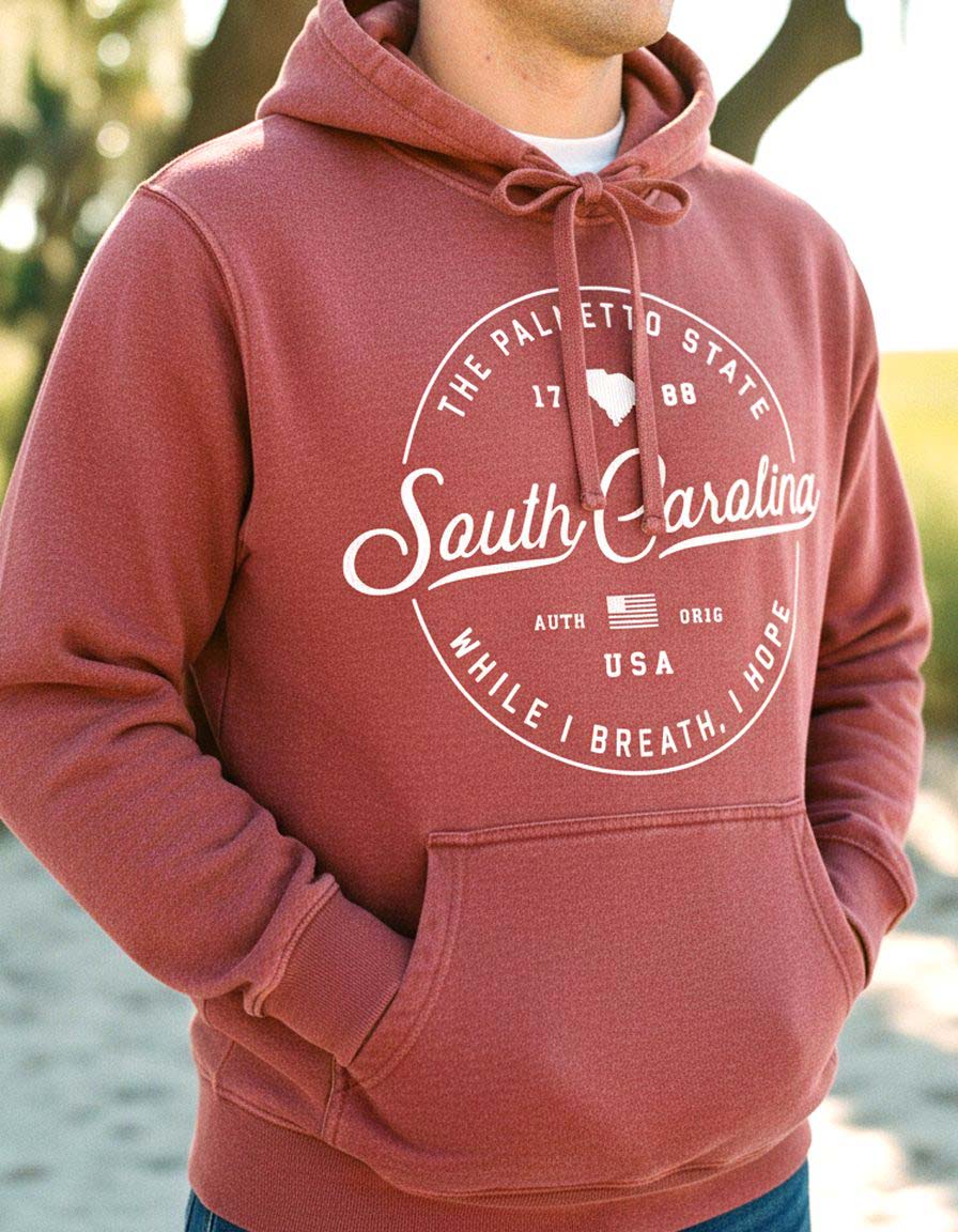South Carolina Hoodie Lifestyle Male