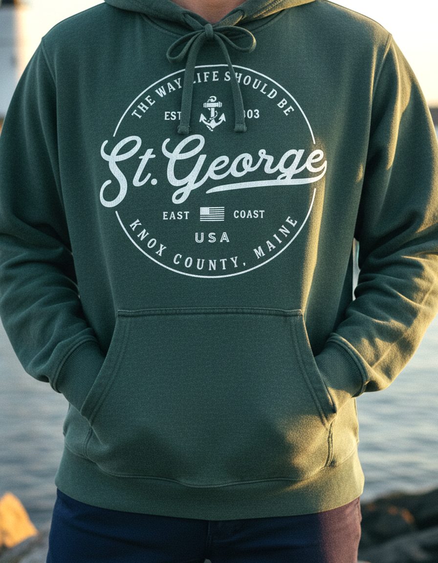 St George Hoodie Lifestyle Male