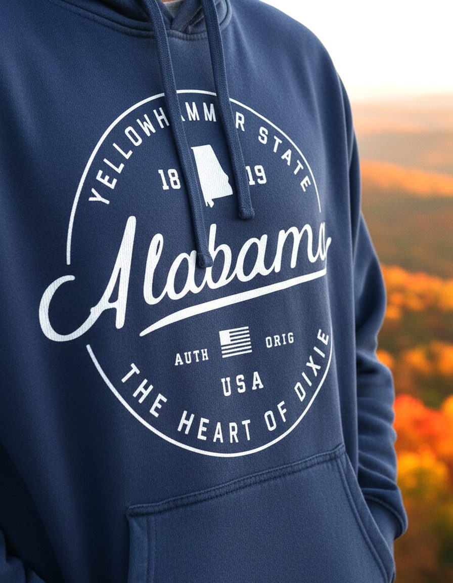Alabama Hoodie Lifestyle Male