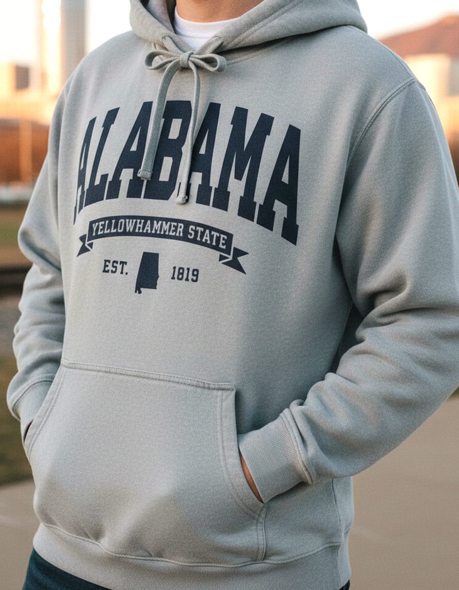 Alabama Hoodie Lifestyle Male