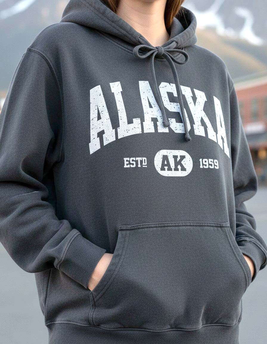 Alaska Hoodie Lifestyle Female