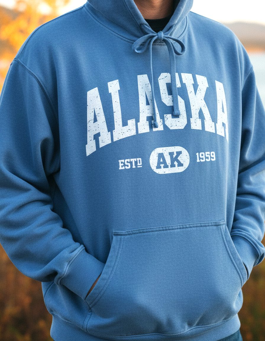 Alaska Hoodie Lifestyle Male