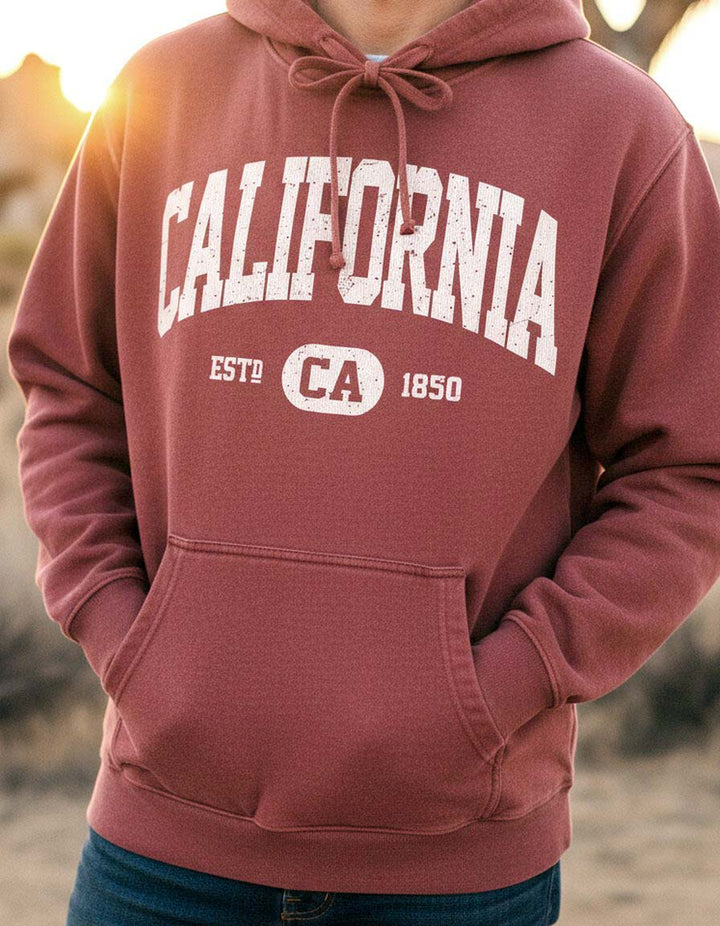 California Hoodie Lifestyle Male