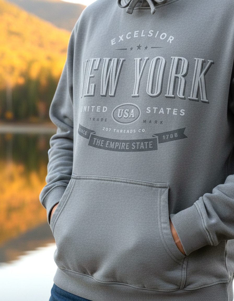 New York Hoodie Lifestyle Female