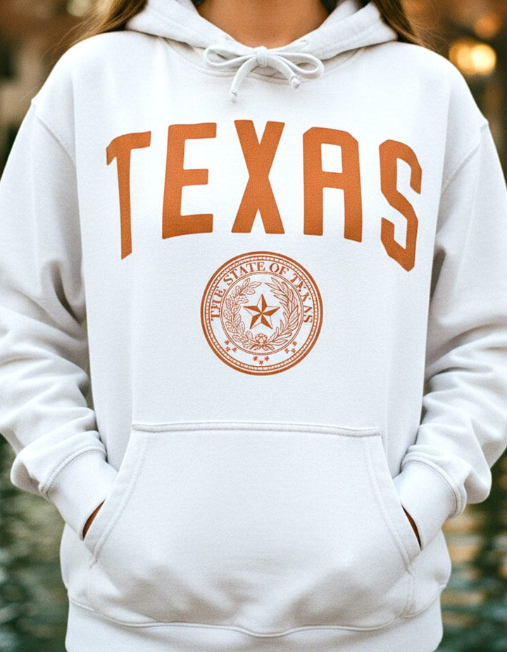 Texas Hoodie Lifestyle Female