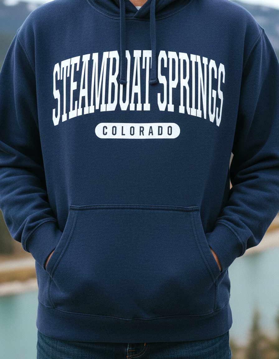 Steamboat Springs Hoodie Lifestyle Male
