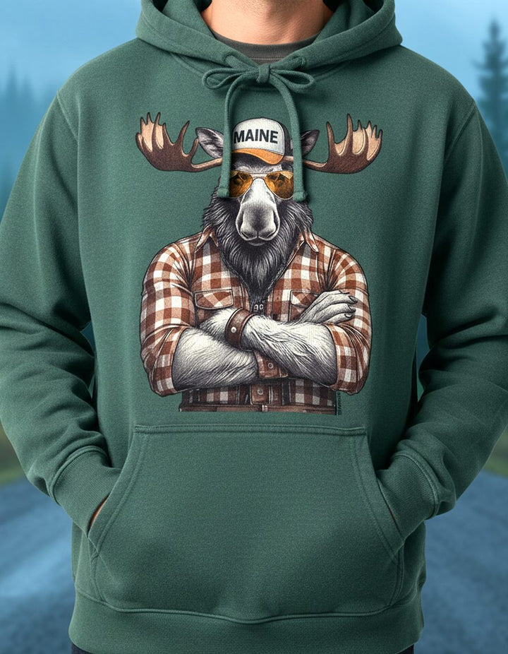 Maine Hoodie Lifestyle Male