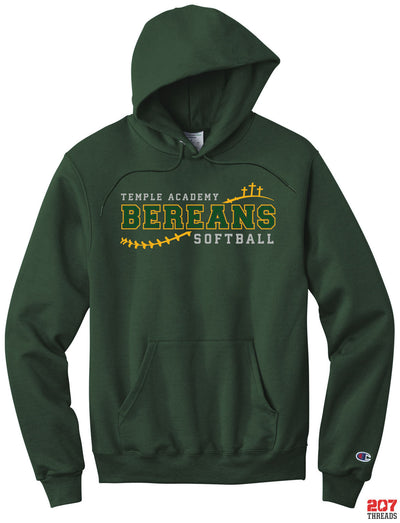Temple Academy Bereans Softball, Golgotha Hill - Champion Sweatshirts-207 Threads