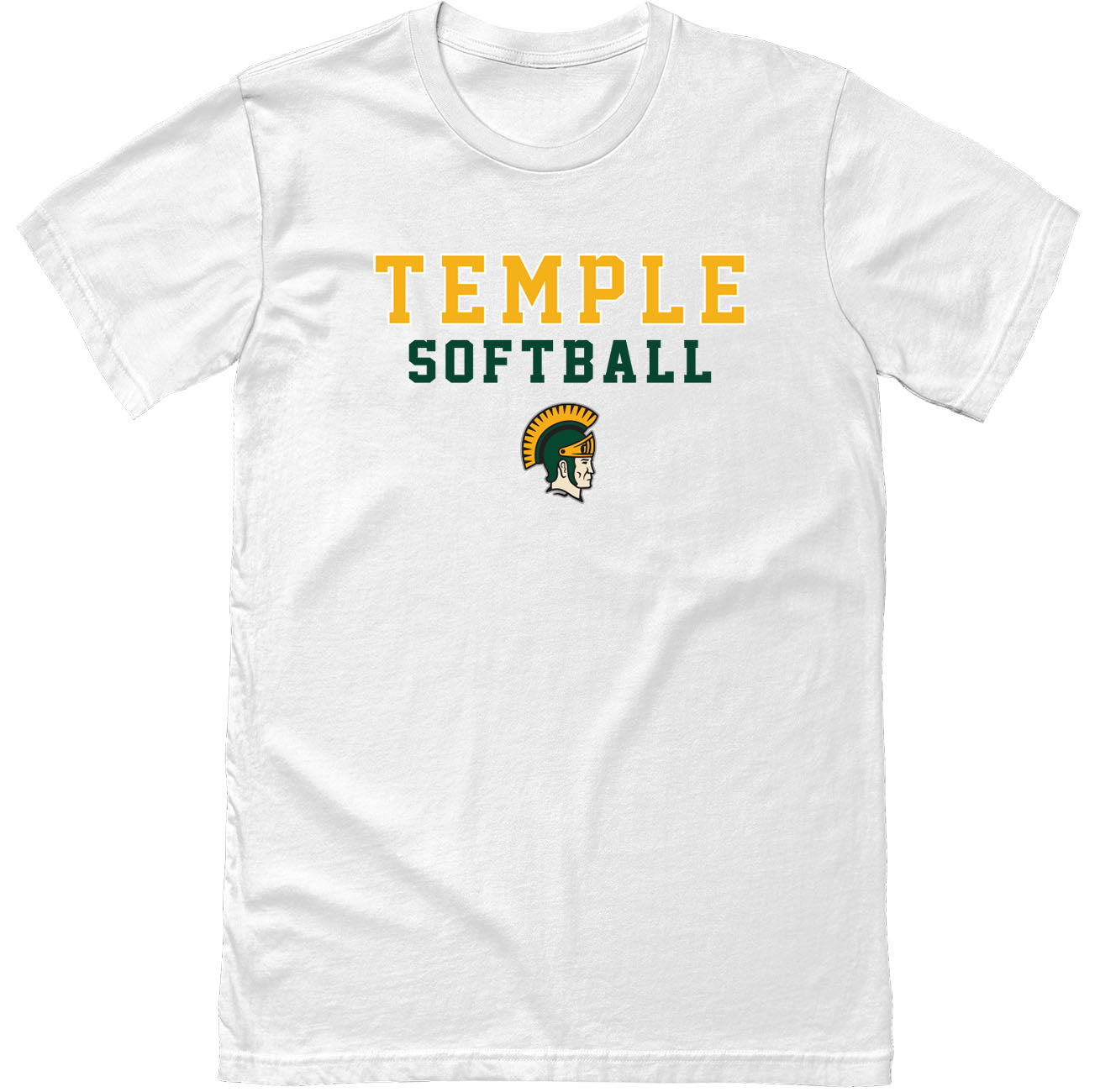 Temple Academy - Softball Block Letter - Unisex T-Shirt & Long Sleeve Shirt-207 Threads