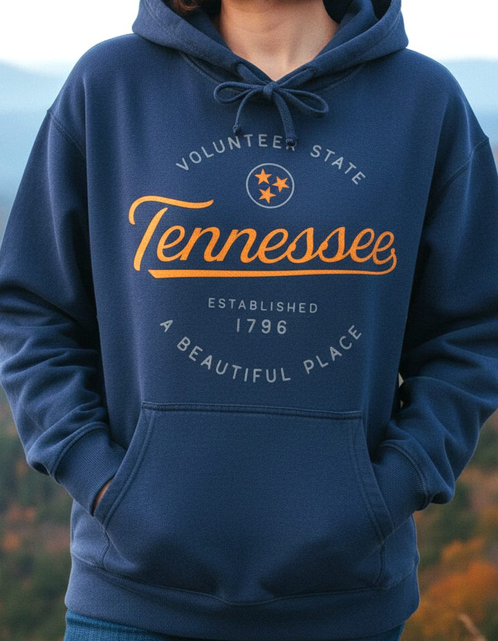 Tennessee Hoodie Lifestyle Female