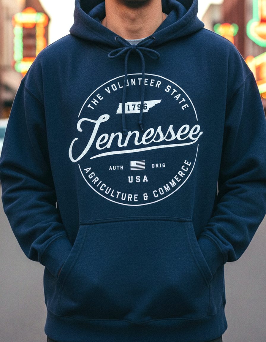 Tennessee Hoodie Lifestyle Male