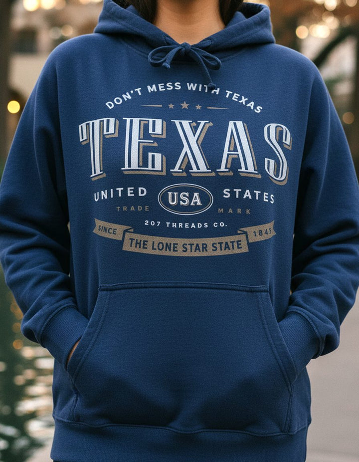 Texas Hoodie Lifestyle Female